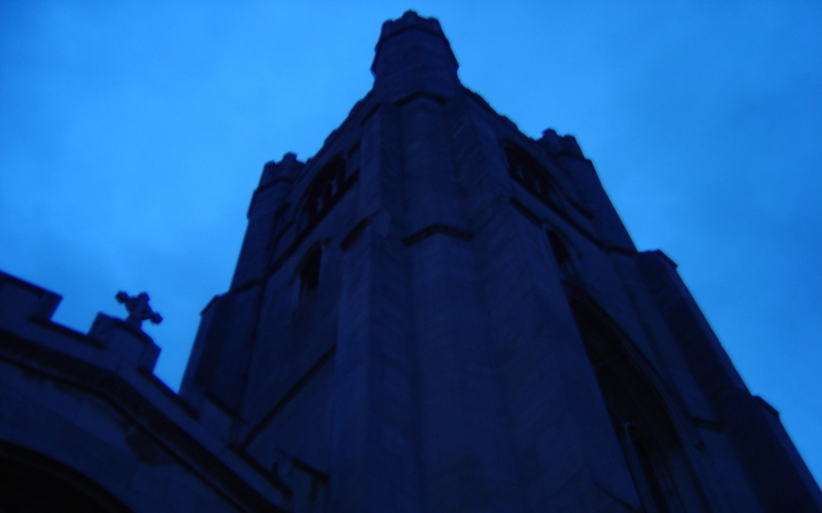 Great St. Mary's at dusk