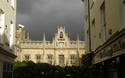 Onweer boven Sidney Sussex