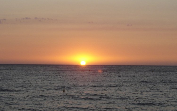 Zonsondergang
