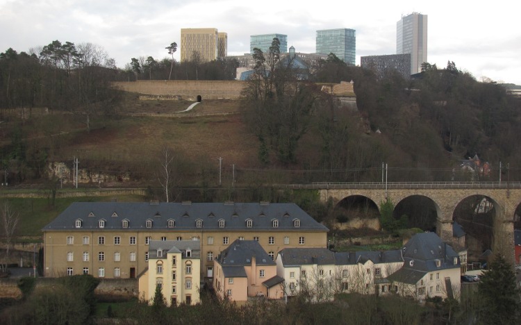 Hospice de Pfaffenthal en Europese wijk