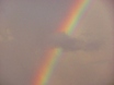 Wolk voor regenboog