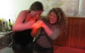 Chickfight over a spoon