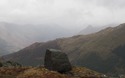 Uitzicht naar de "Pap" van Glencoe