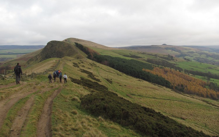 Back Tor, Lose Hill en Win Hill
