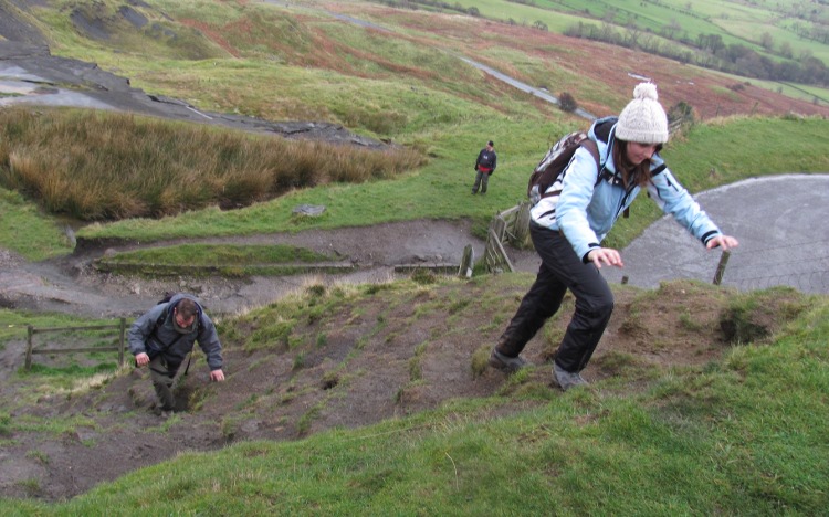 Mam Tor beklimming