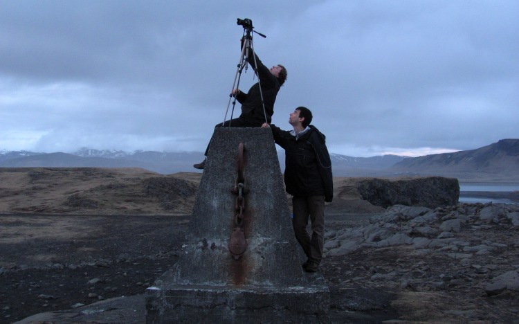 Erik en Bert in Dyrh&oacute;laey