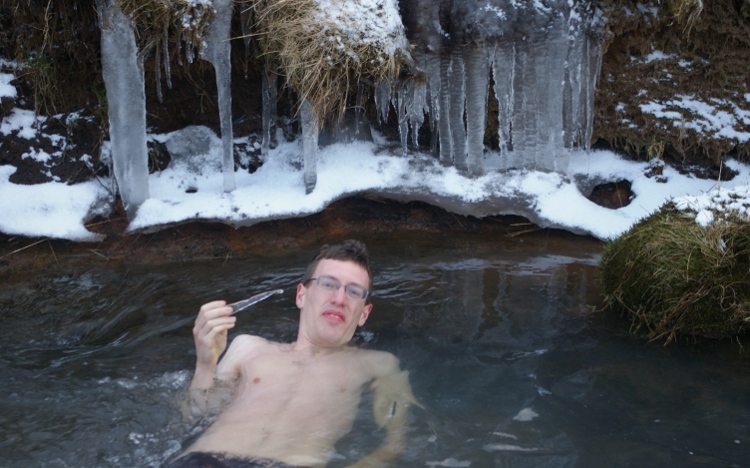 Stijn in Hverager&eth;i