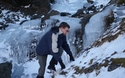 Frozen foss beklimmen