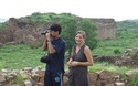 Mark en Nora in Tughlakabad