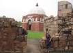 Tughlakabad: mausoleum van Ghiyath al-Din Tughluq