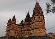 Chaturbhuj Tempel bij zonsondergang