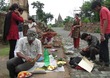 Picknick met enkele Indische jongeren