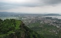 Udaipur vanaf het Monsoon Palace