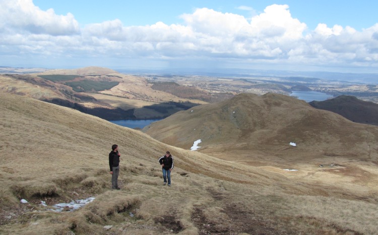 Beklimming van Place Fell