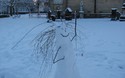 Harige sneeuwman