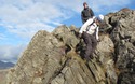 Afdaling van Haystacks