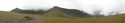 Helvellyn komt uit de wolken (panorama)