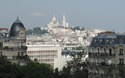 Sacr&eacute;-C&oelig;ur vanuit Parc des Buttes Chaumont