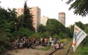 Stay here and wait for no train