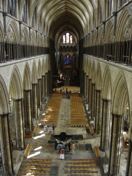 In de kathedraal