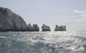 The Needles vanuit de boot