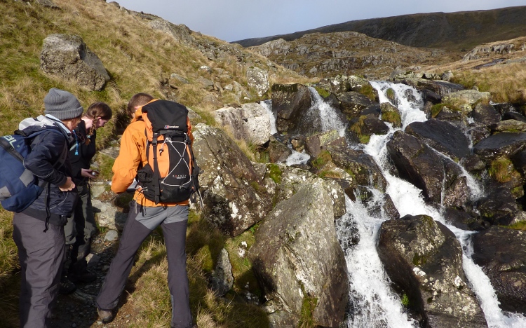 Afon Lloer waterval
