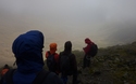 Uit de wolken zakkend 1