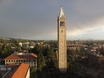 Berkeley Campanile 's avonds