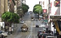 Cable cars op Powell Street