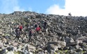 Afdaling van Sca Fell