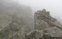 Cairn op weg naar Great Gable 