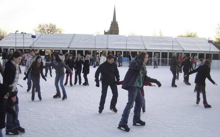 Cambridge on ice