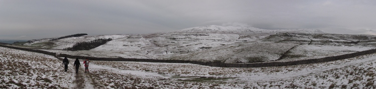 Ingleborough panorama