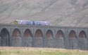Trein over Ribblehead Viaduct