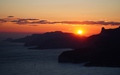 Zonsondergang over de Calanques